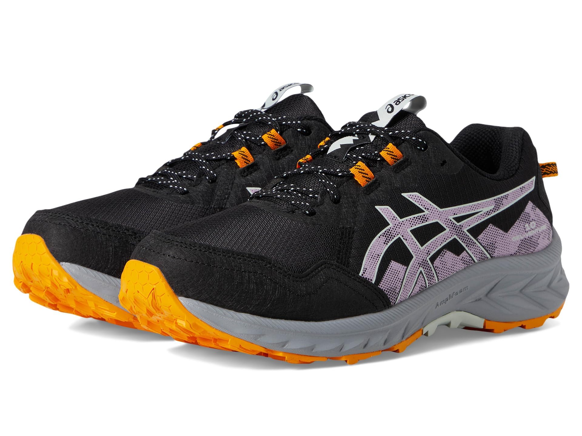 Zapatillas Para Correr Asics Gel-venture 10 Para Mujer, Color Negro/claro Ube - Venta Internacional.