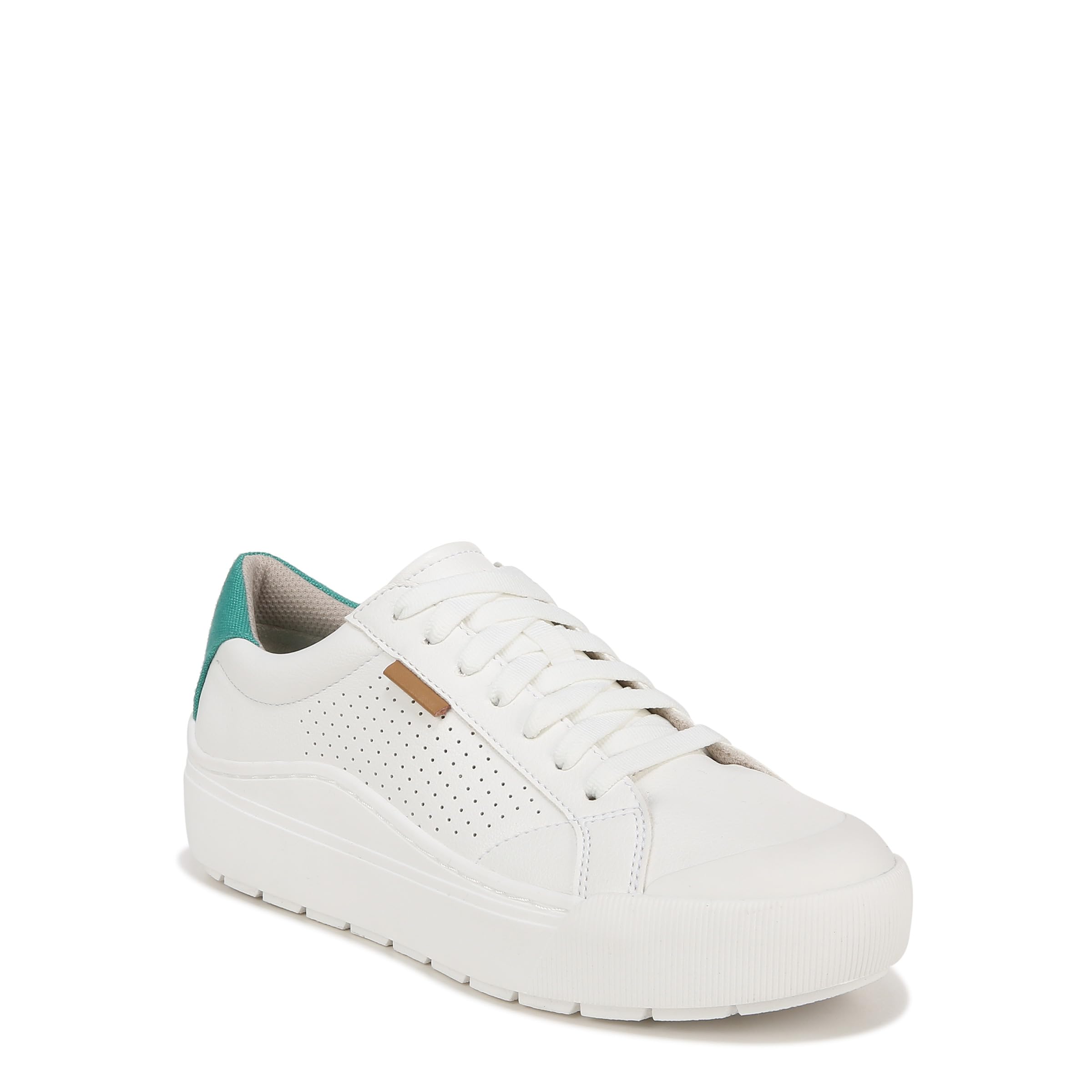 Zapatilla Dr. Scholl's Time Off Platform Slip On Blanco/verde - Venta Internacional.