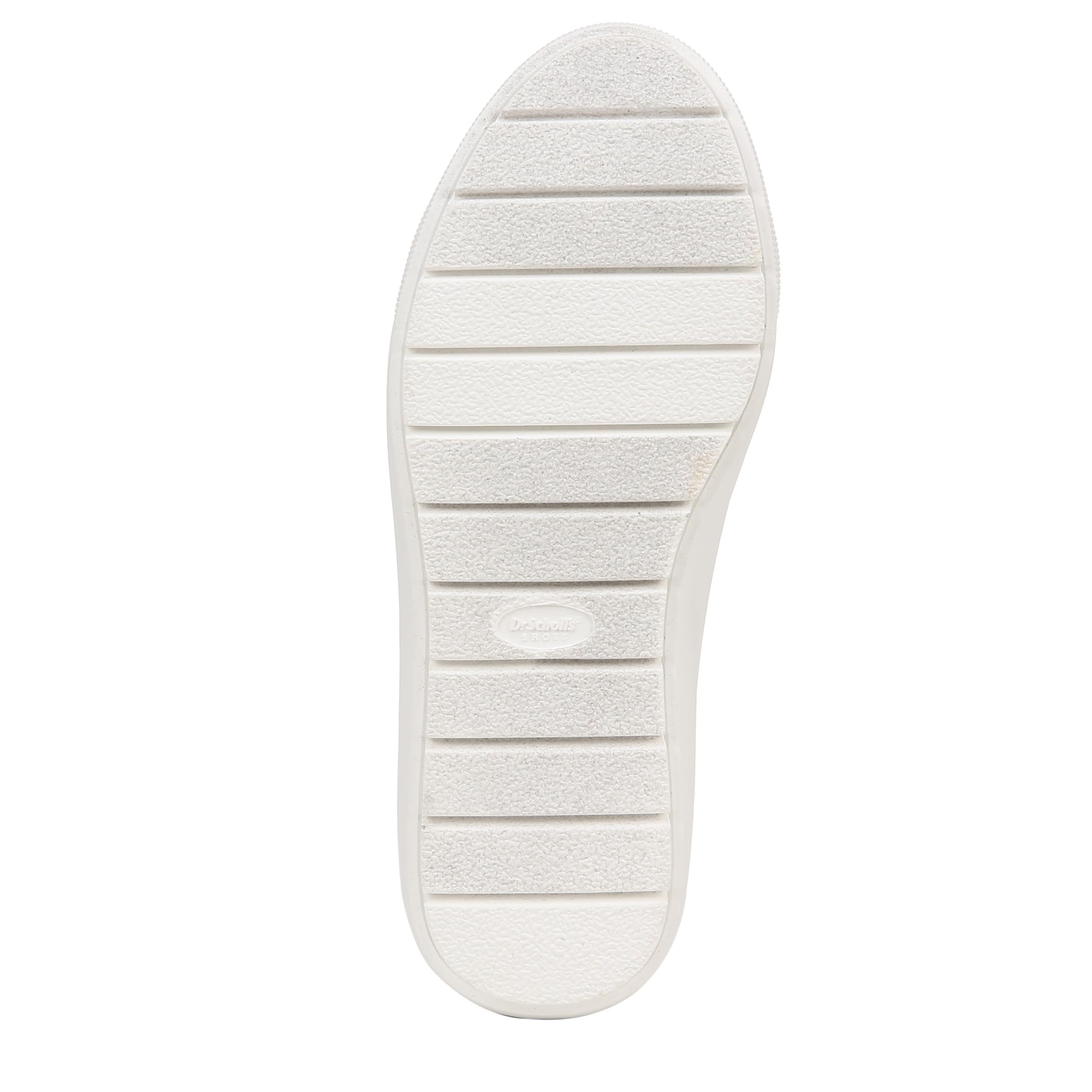 Foto 5 pulgar | Zapatilla Dr. Scholl's Time Off Platform Slip On Blanco/verde - Venta Internacional.