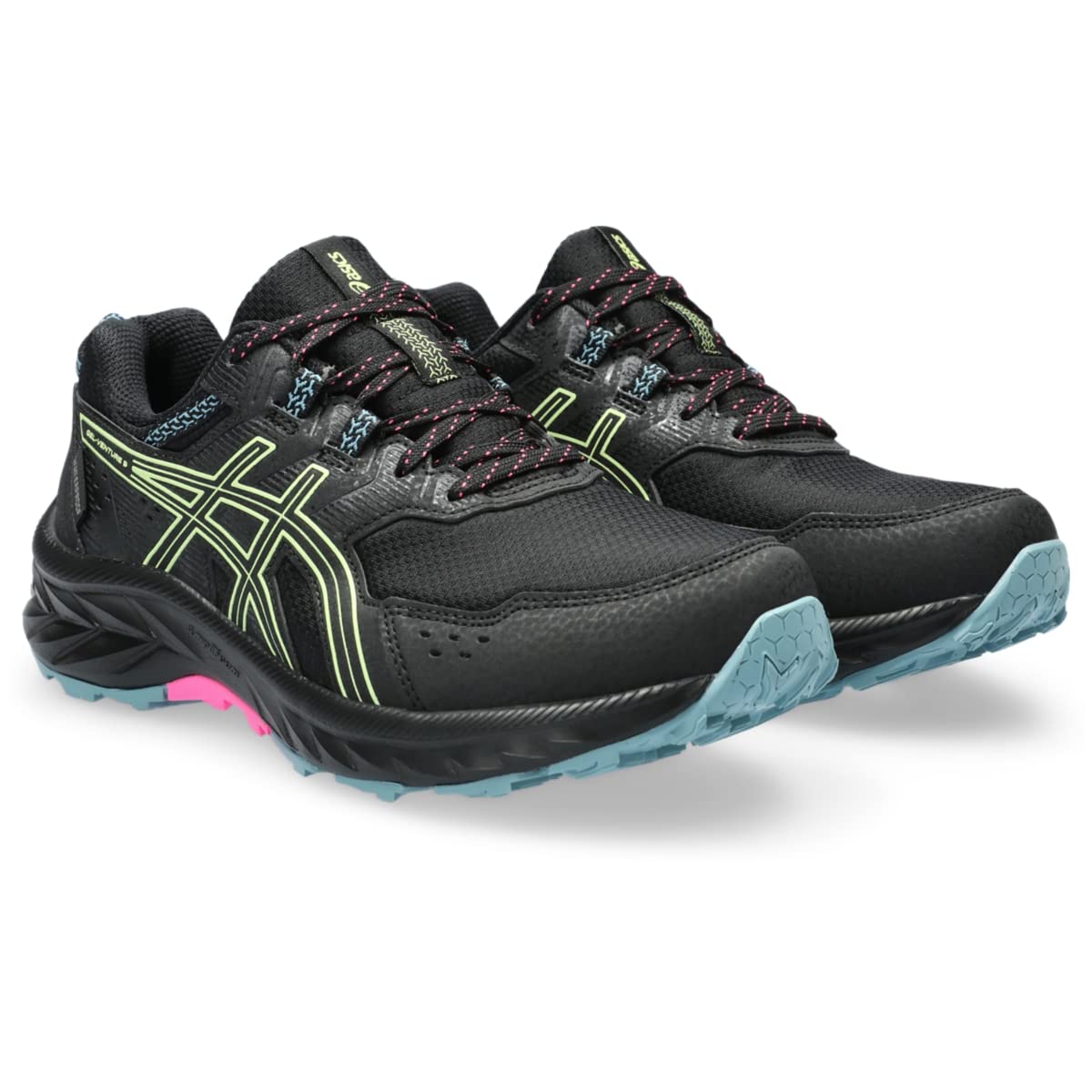 Foto 3 pulgar | Zapatillas Para Correr Asics Gel-venture 9 Impermeables Para Mujer, Negras - Venta Internacional.