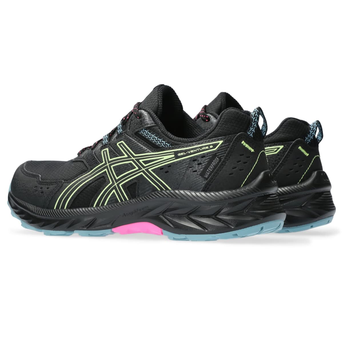 Foto 4 pulgar | Zapatillas Para Correr Asics Gel-venture 9 Impermeables Para Mujer, Negras - Venta Internacional.
