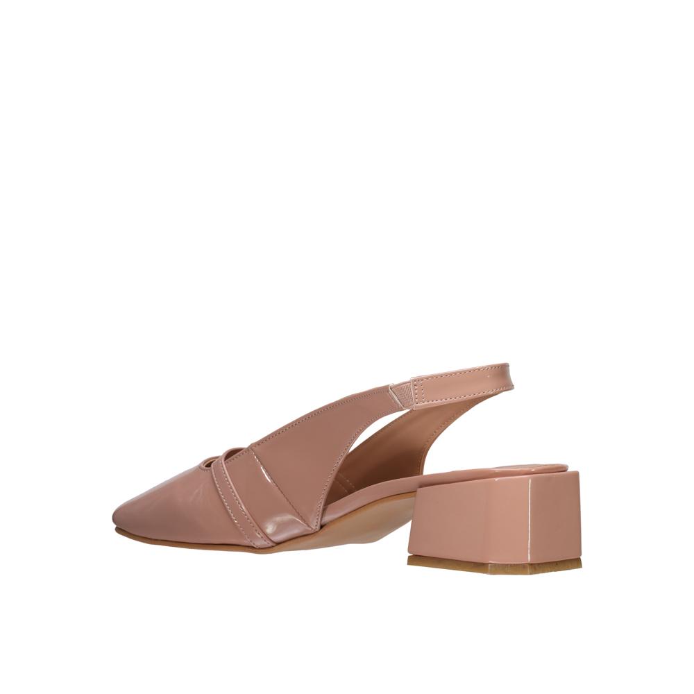 Foto 5 pulgar | Zapatilla Mujer Kipon Formal Tacon Beige