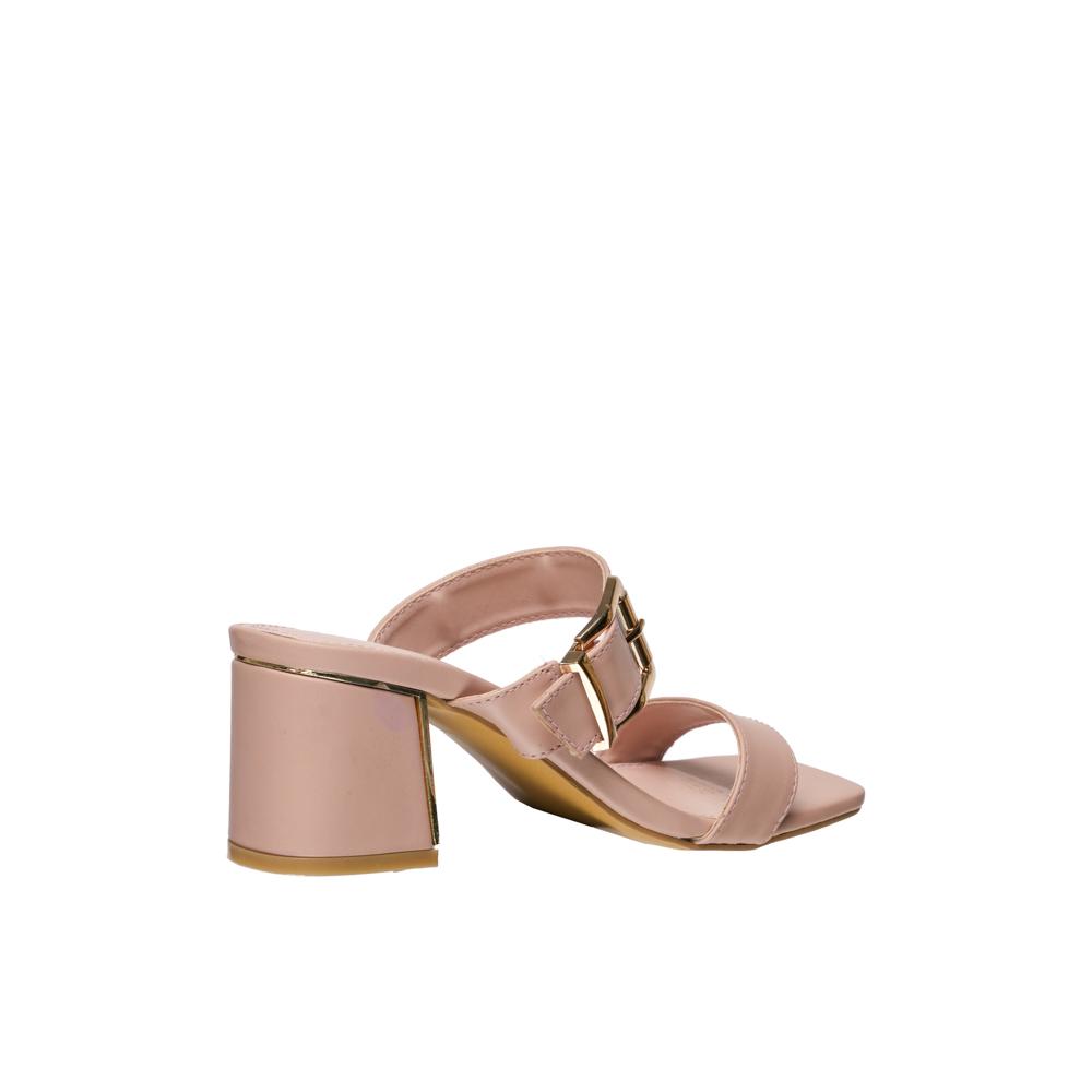 Foto 3 | Sandalia Kipon Mujer Tacon Bello Rosa
