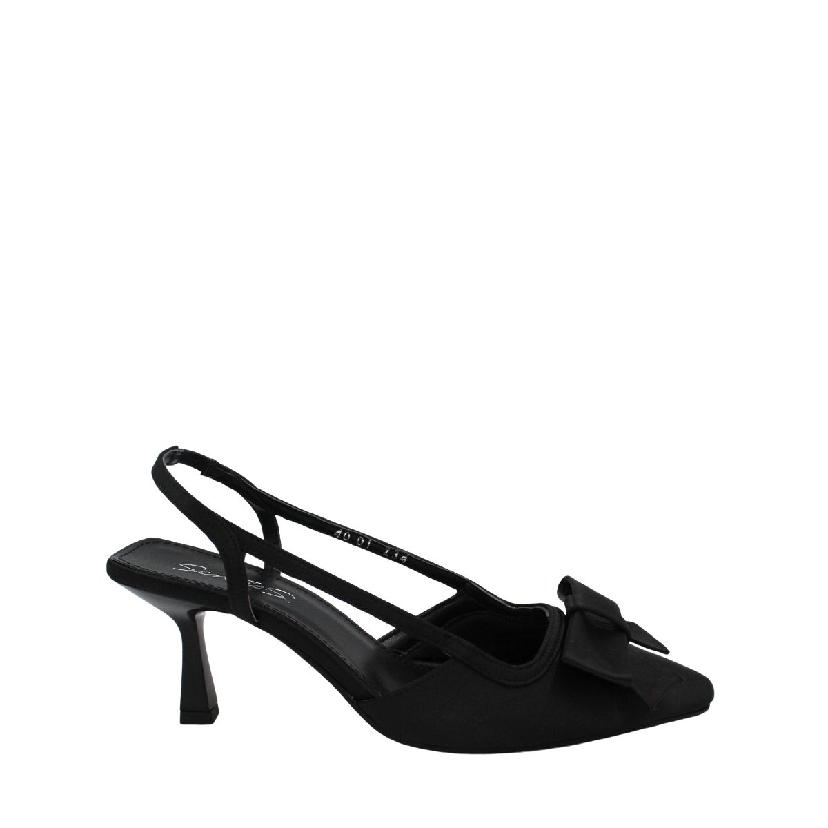 Foto 2 pulgar | Zapatilla Elegante Para Dama Destalonada Con Moño Selena