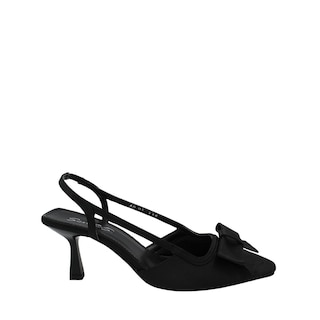 Foto 1 | Zapatilla Elegante Para Dama Destalonada Con Moño Selena