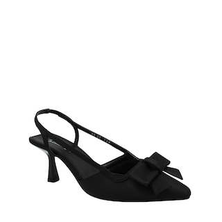 Foto 2 | Zapatilla Elegante Para Dama Destalonada Con Moño Selena