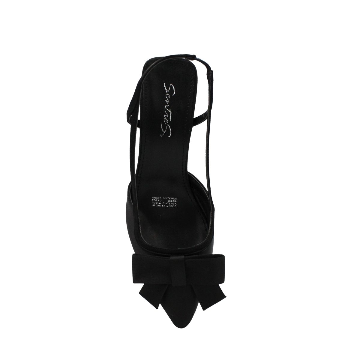 Foto 7 pulgar | Zapatilla Elegante Para Dama Destalonada Con Moño Selena