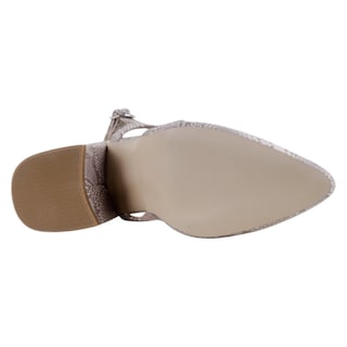 Foto 4 | Zapatillas Exterior Piel Vegana Color Beige Para Mujer De Rbcollection