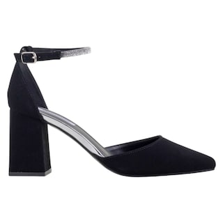 Foto 2 | Zapatillas Exterior Gamuza Sintética Color Negro Para Mujer De Rbcollection
