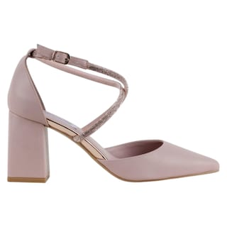 Foto 2 | Zapatillas Exterior Piel Vegana Color Rosa Para Mujer De Rbcollection
