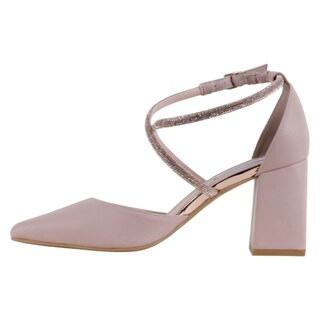 Foto 3 | Zapatillas Exterior Piel Vegana Color Rosa Para Mujer De Rbcollection