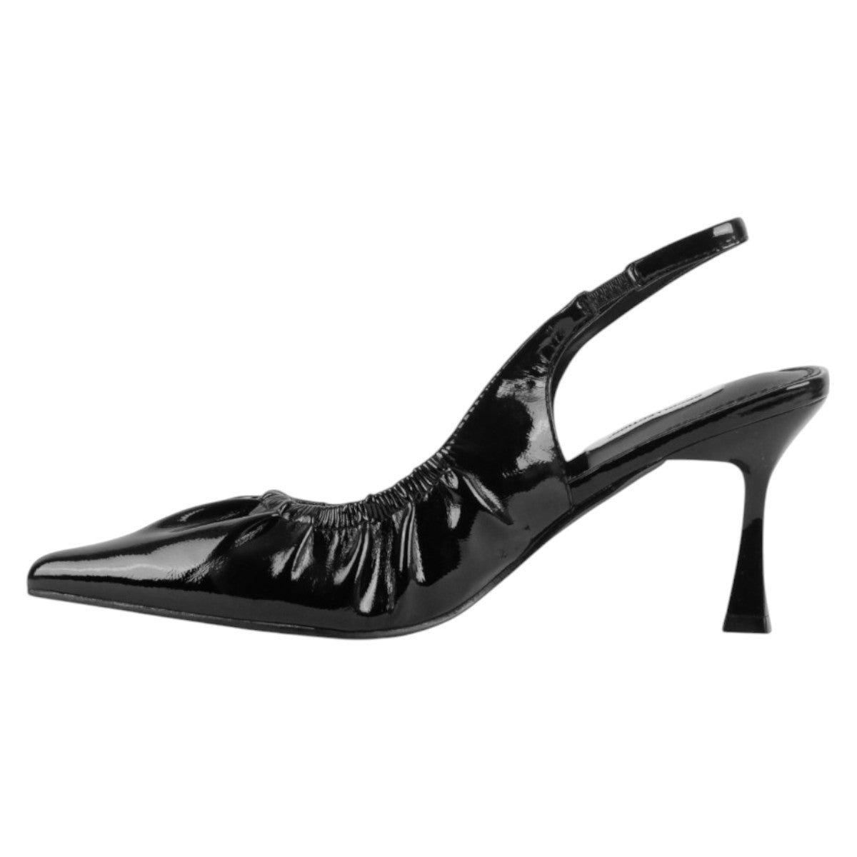Foto 4 pulgar | Zapatillas Exterior Charol Color Negro Para Mujer De Rbcollection