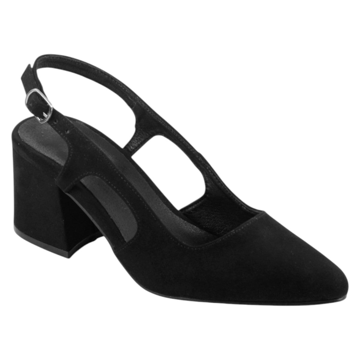Foto 2 pulgar | Zapatillas Exterior Gamuza Color Negro Para Mujer De Rbcollection
