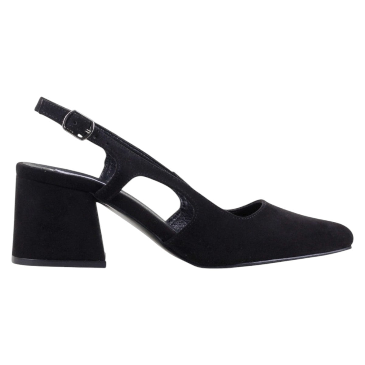 Foto 3 pulgar | Zapatillas Exterior Gamuza Color Negro Para Mujer De Rbcollection