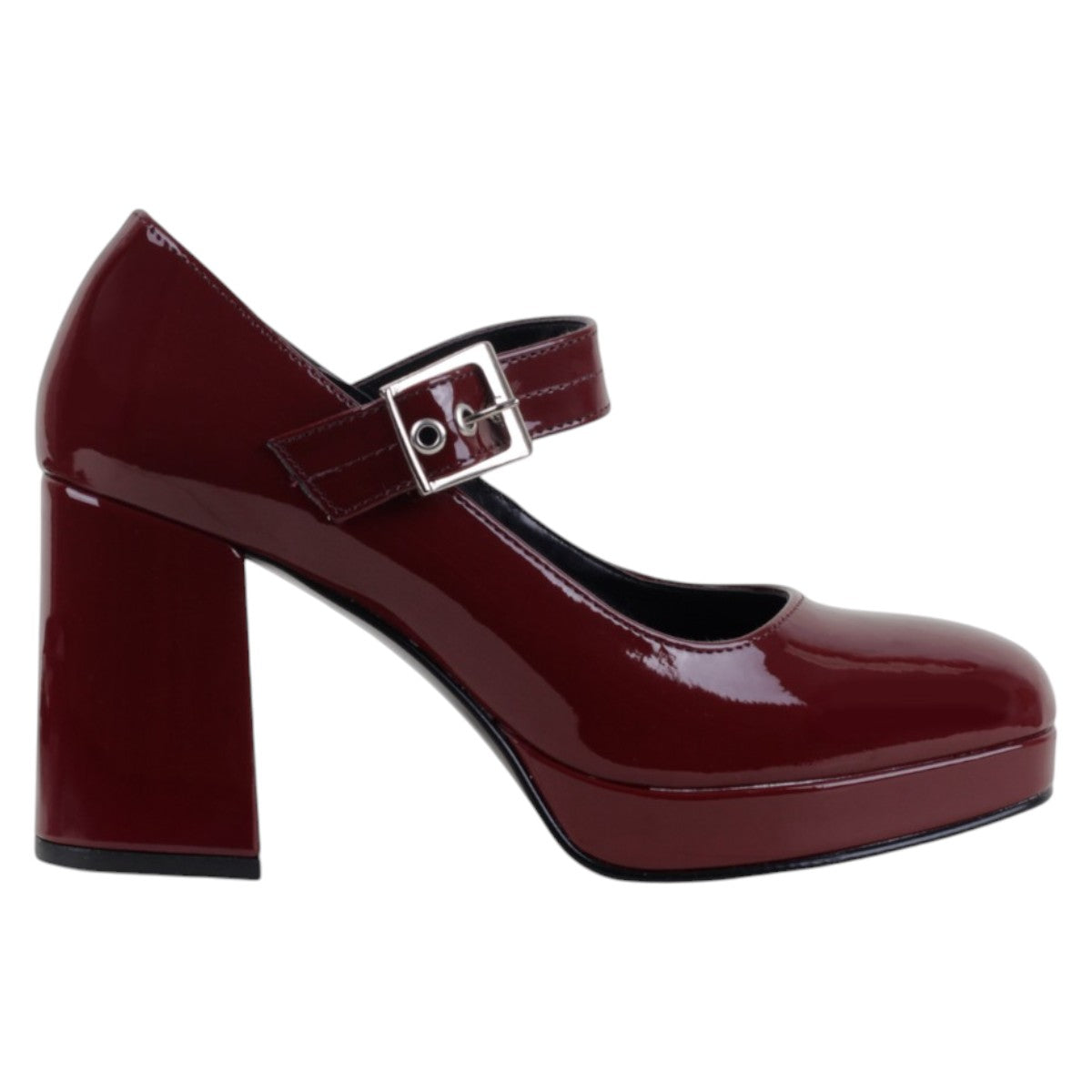 Foto 2 | Zapatillas Exterior Charol Color Rojo Para Mujer De Rbcollection