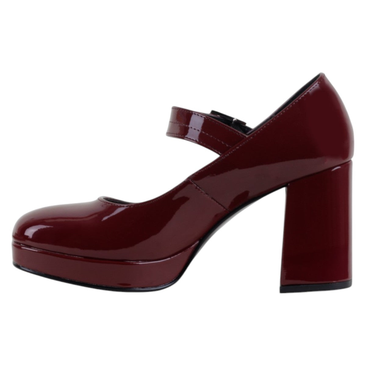 Foto 4 pulgar | Zapatillas Exterior Charol Color Rojo Para Mujer De Rbcollection