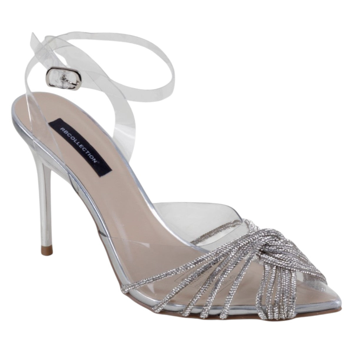 Foto 1 | Zapatillas Exterior Sintético Color Plata Para Mujer De Rbcollection