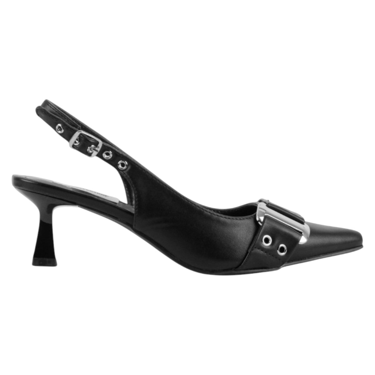 Foto 2 | Zapatillas Exterior Piel Vegana Color Negro Para Mujer De Rbcollection
