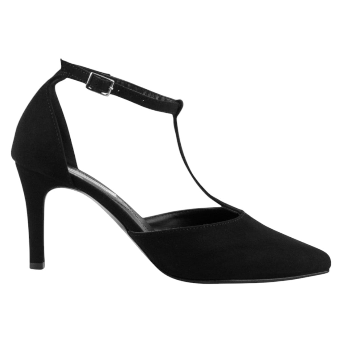 Foto 3 pulgar | Zapatillas Exterior Gamuza Color Negro Para Mujer De Rbcollection