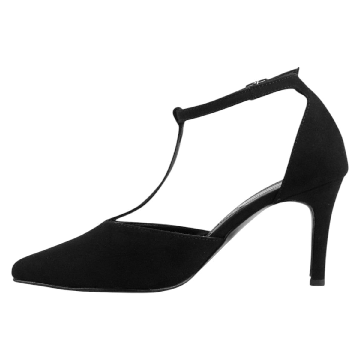 Foto 4 pulgar | Zapatillas Exterior Gamuza Color Negro Para Mujer De Rbcollection