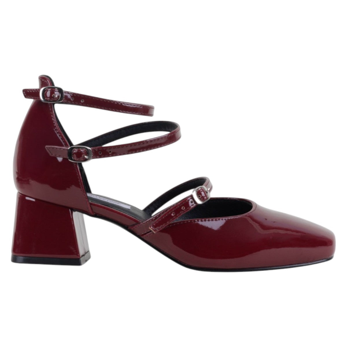 Foto 3 pulgar | Zapatillas Exterior Charol Color Rojo Para Mujer De Rbcollection