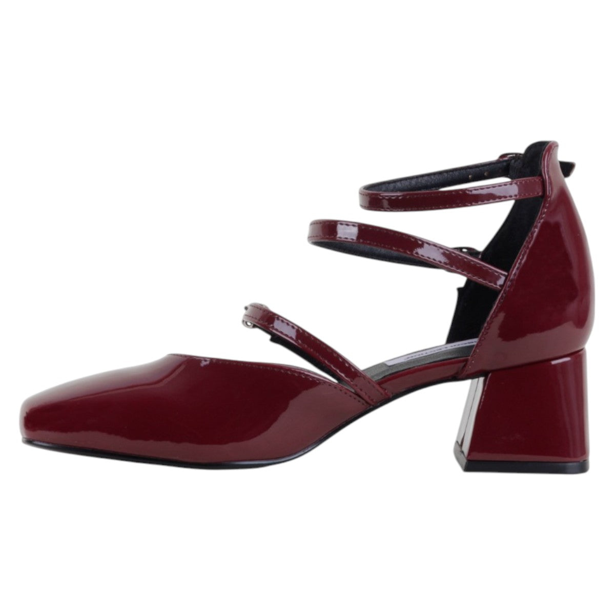 Foto 4 pulgar | Zapatillas Exterior Charol Color Rojo Para Mujer De Rbcollection