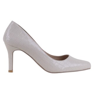 Foto 2 | Zapatillas Exterior Charol Color Blanco Para Mujer De Rbcollection