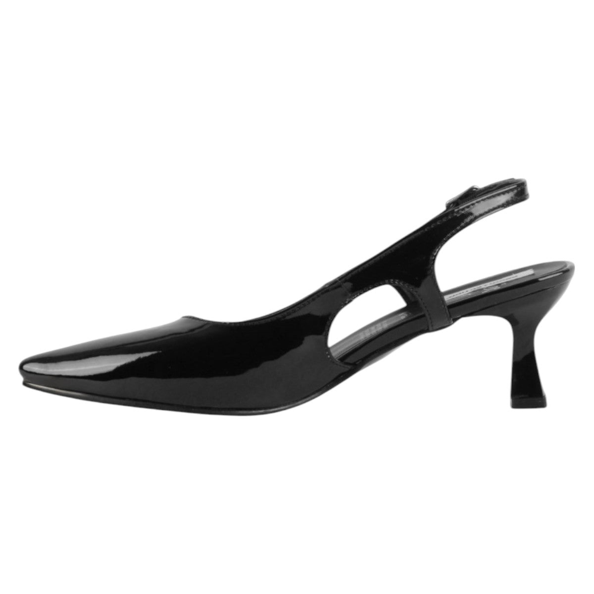 Foto 4 pulgar | Zapatillas Exterior Charol Color Negro Para Mujer De Rbcollection