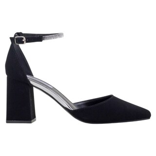 Foto 2 | Zapatillas Exterior Gamuza Sintética Color Negro Para Mujer De Rbcollection