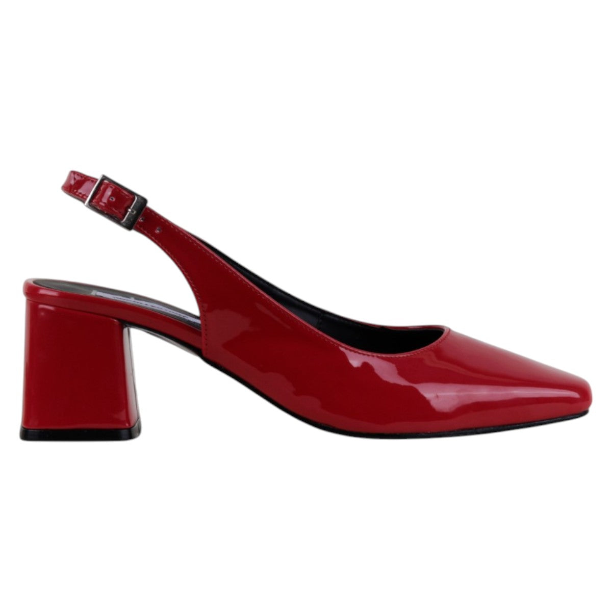 Foto 3 pulgar | Zapatillas Exterior Charol Color Rojo Para Mujer De Rbcollection