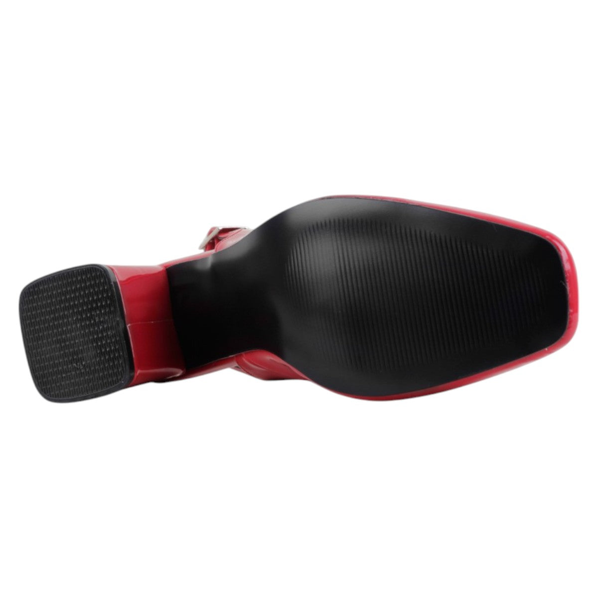 Foto 5 pulgar | Zapatillas Exterior Charol Color Rojo Para Mujer De Rbcollection