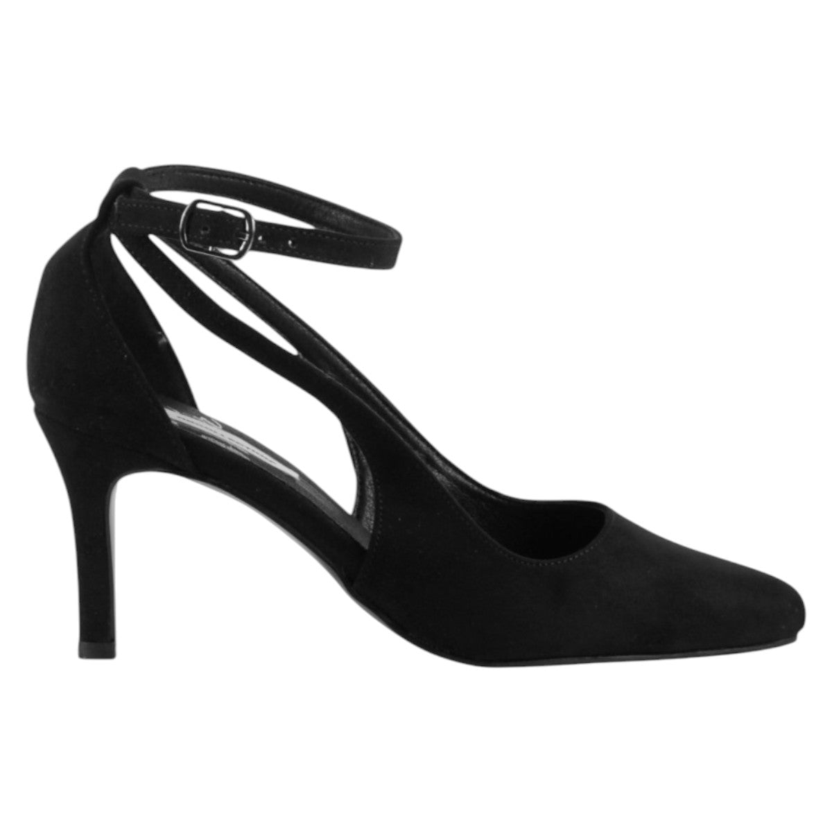 Foto 3 pulgar | Zapatillas Exterior Gamuza Color Negro Para Mujer De Rbcollection