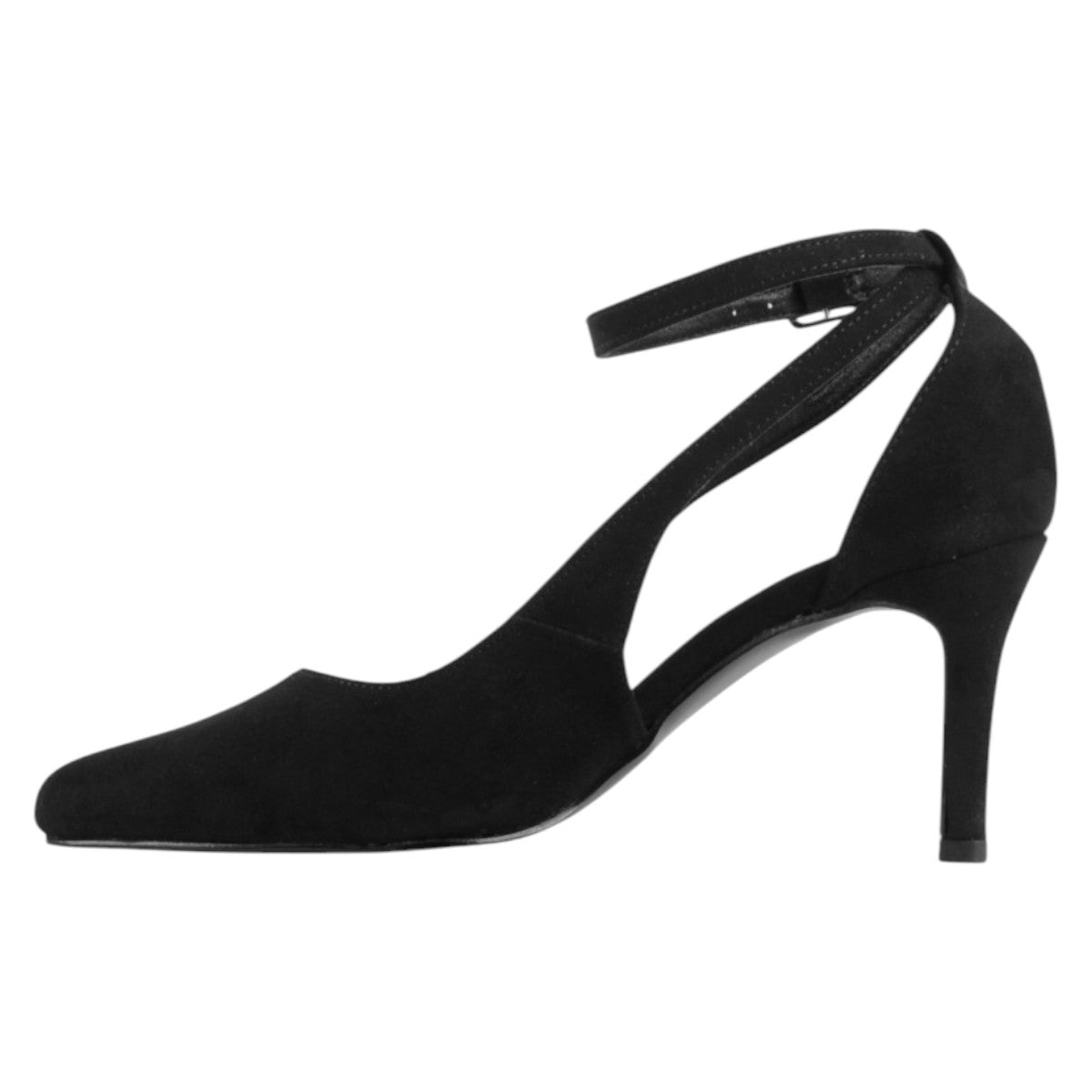 Foto 4 pulgar | Zapatillas Exterior Gamuza Color Negro Para Mujer De Rbcollection