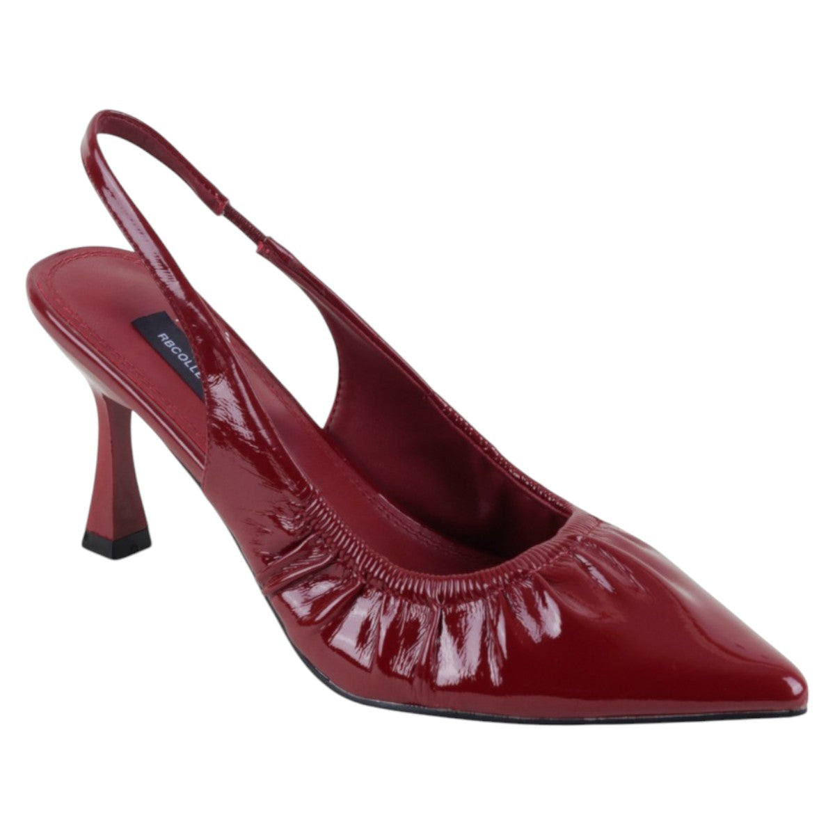 Foto 2 pulgar | Zapatillas Exterior Charol Color Rojo Para Mujer De Rbcollection