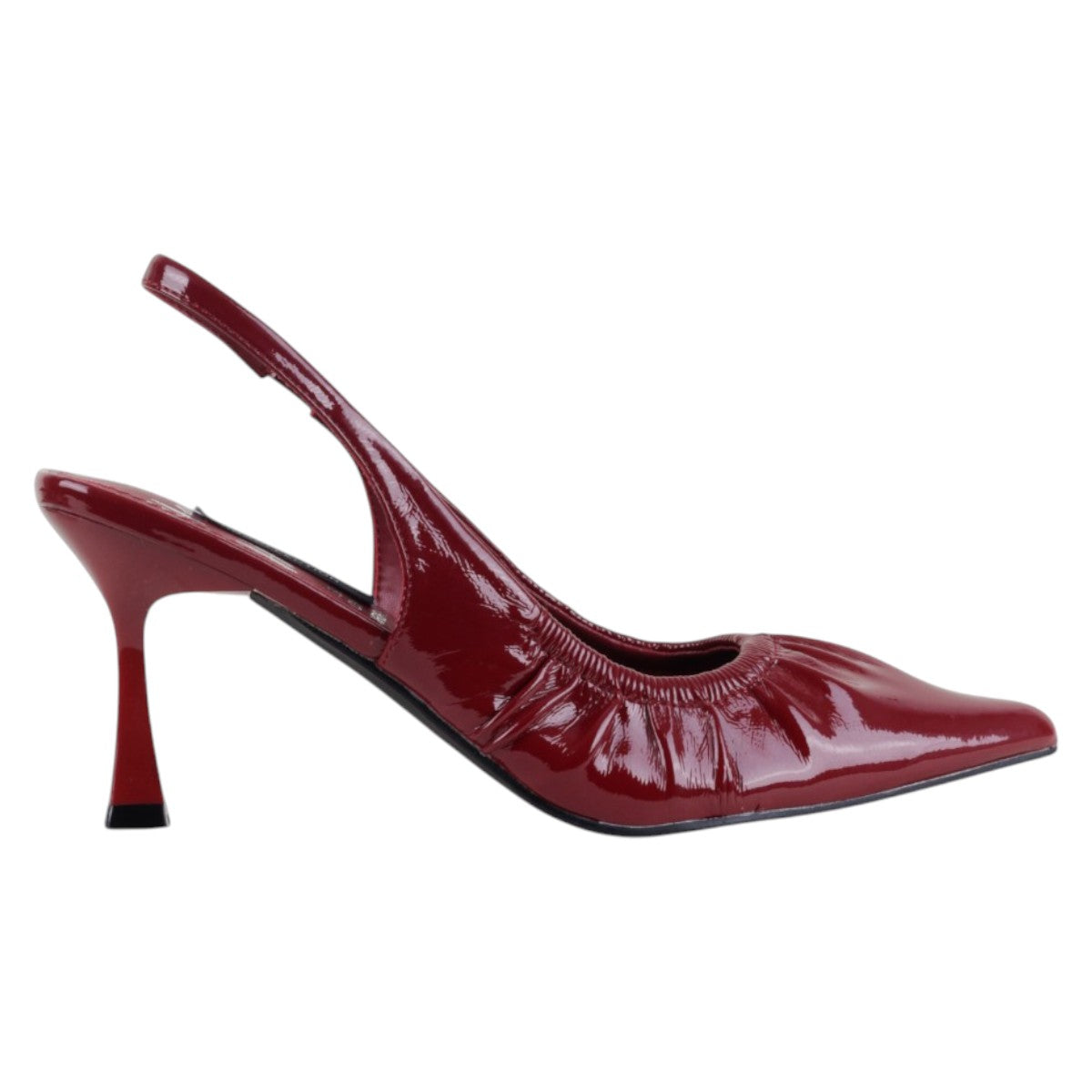 Foto 2 | Zapatillas Exterior Charol Color Rojo Para Mujer De Rbcollection