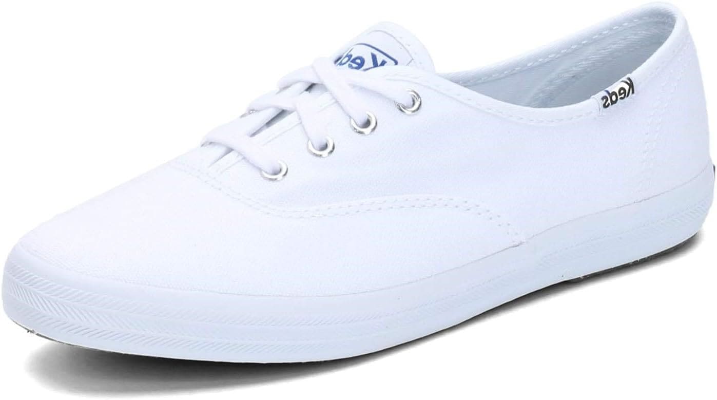 Sneaker Keds Champion De Lona Blanca Para Mujer  Talla 8 - Venta Internacional. $1,725