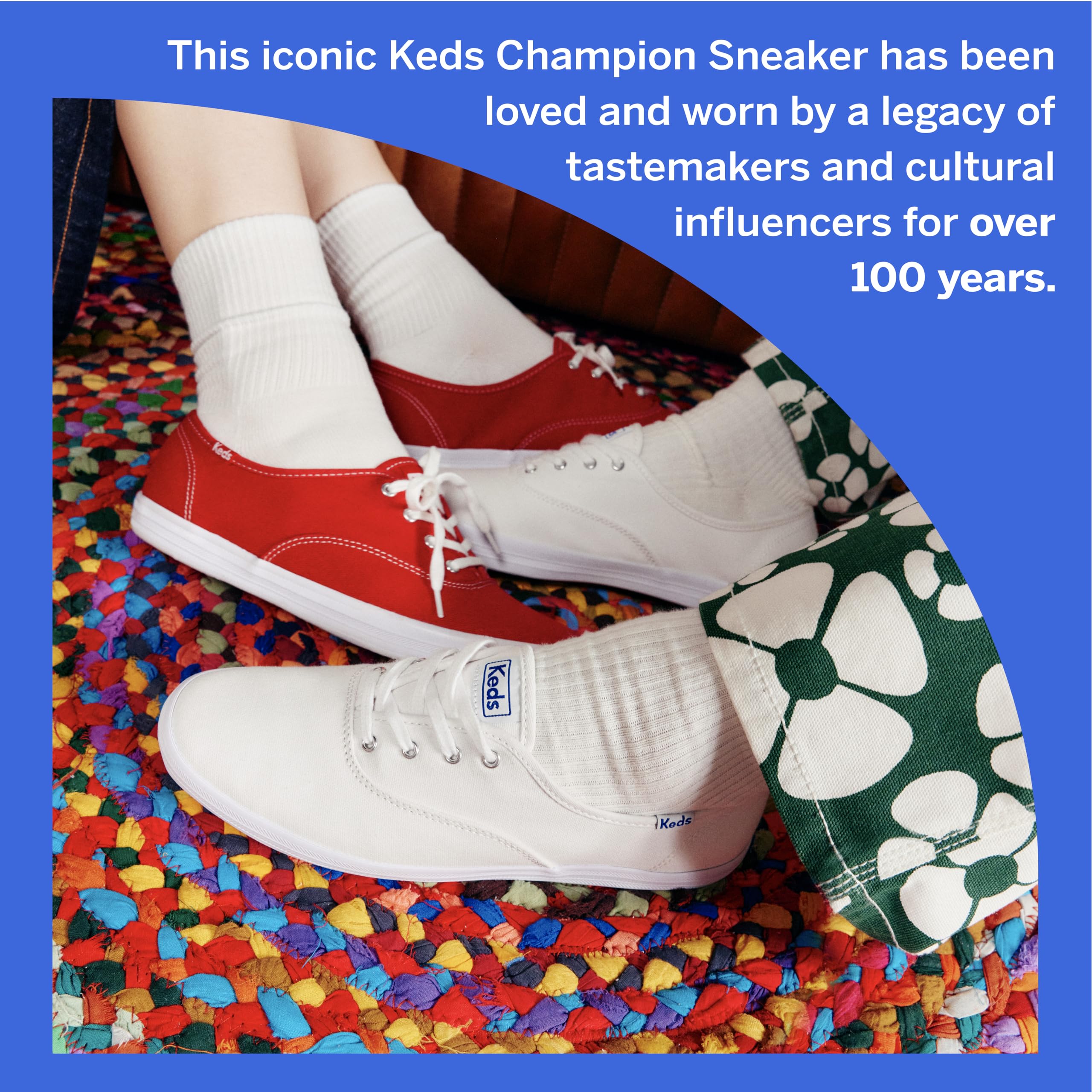 Foto 7 pulgar | Sneaker Keds Champion De Lona Blanca Para Mujer  Talla 8 - Venta Internacional.