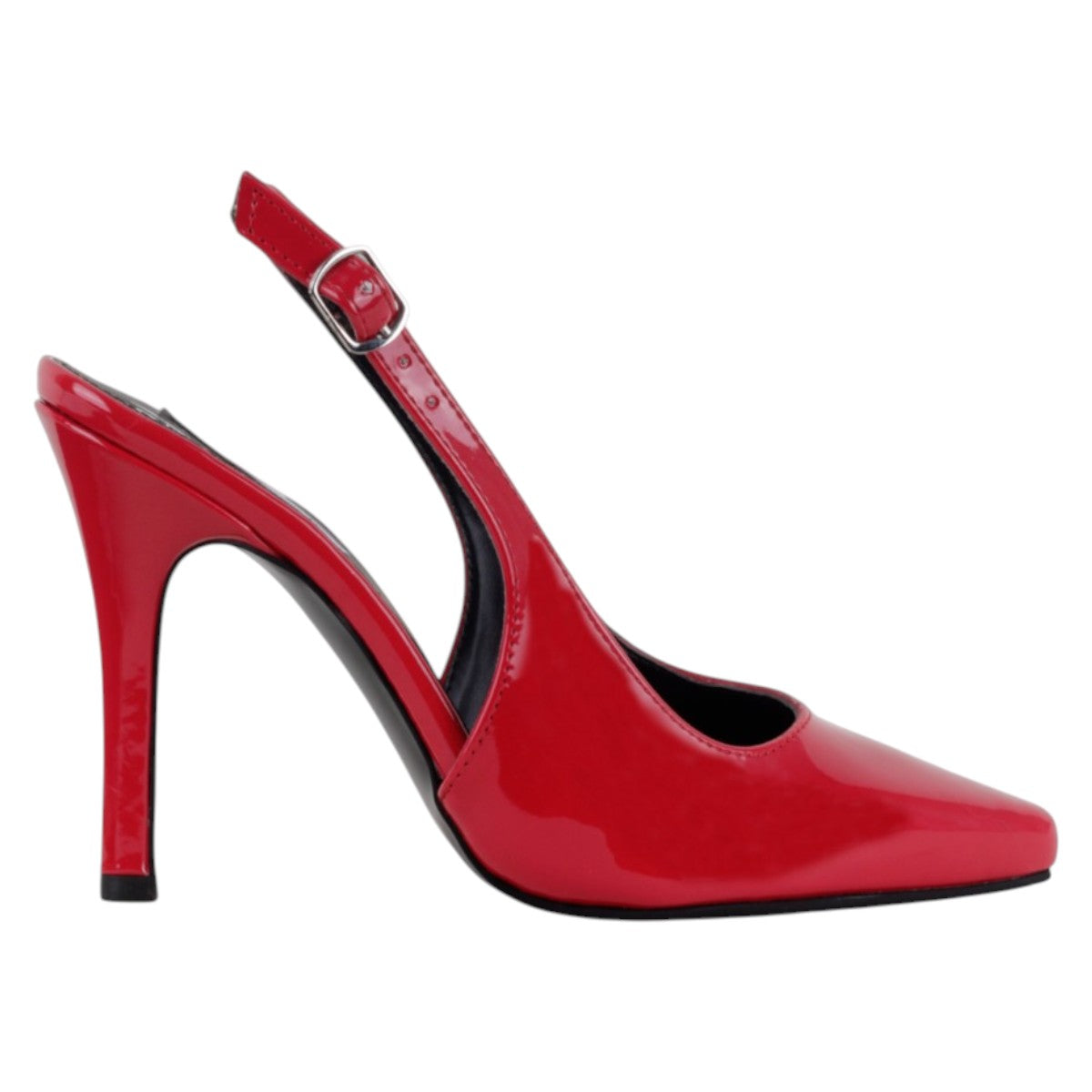 Foto 2 | Zapatillas Exterior Charol Color Rojo Para Mujer De Rbcollection