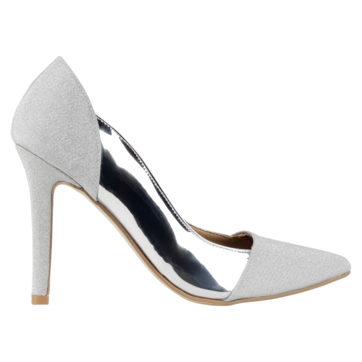 Foto 2 | Zapatillas Exterior Sintético Color Plata Para Mujer De Rbcollection