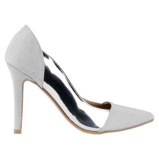 Foto 2 | Zapatillas Exterior Sintético Color Plata Para Mujer De Rbcollection