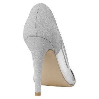 Foto 3 | Zapatillas Exterior Sintético Color Plata Para Mujer De Rbcollection