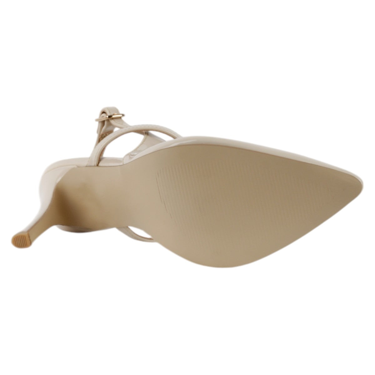 Foto 5 pulgar | Zapatillas Exterior Charol Color Beige Para Mujer De Rbcollection