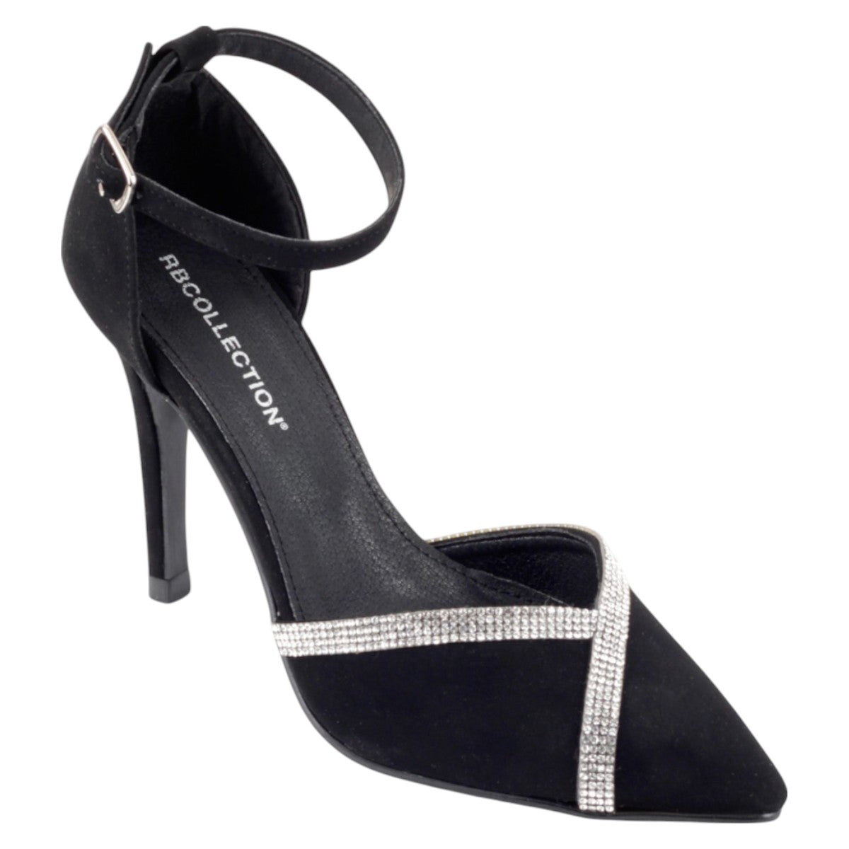 Zapatillas Exterior Piel De Durazno Color Negro Para Mujer De Rbcollection