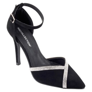 Foto 1 | Zapatillas Exterior Piel De Durazno Color Negro Para Mujer De Rbcollection