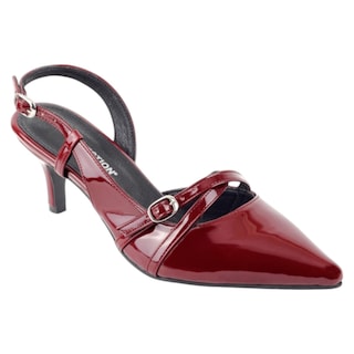 Foto 1 | Zapatillas Exterior Charol Color Rojo Para Mujer De Rbcollection