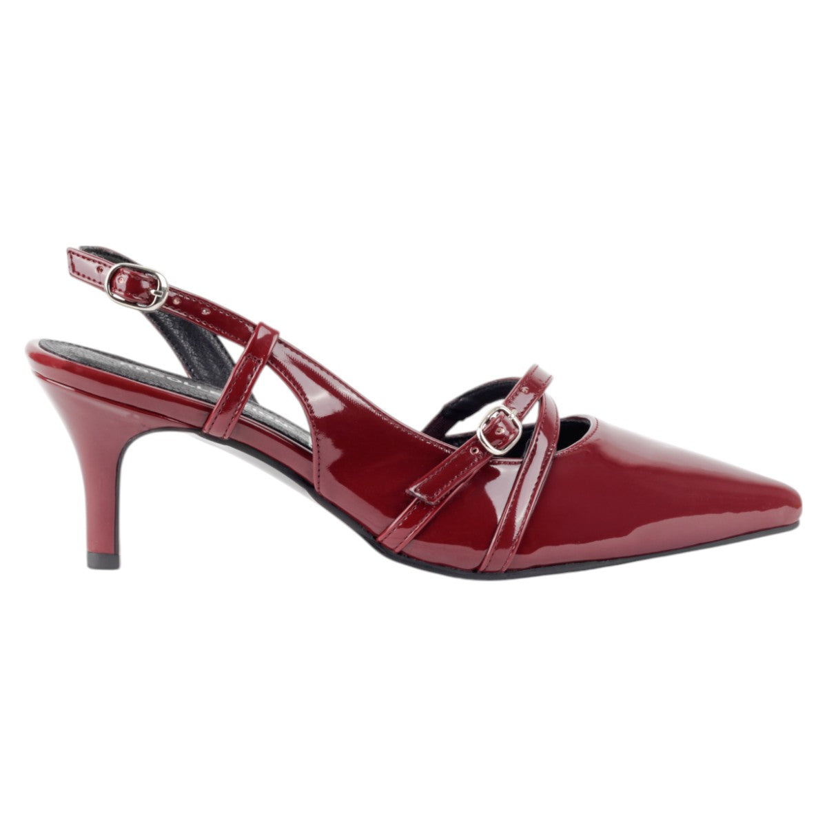 Foto 3 pulgar | Zapatillas Exterior Charol Color Rojo Para Mujer De Rbcollection