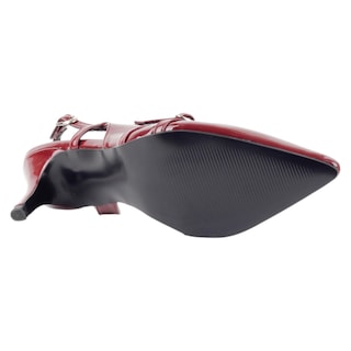 Foto 4 | Zapatillas Exterior Charol Color Rojo Para Mujer De Rbcollection