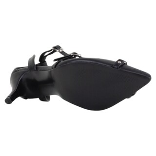 Foto 4 | Zapatillas Exterior Piel Vegana Color Negro Para Mujer De Rbcollection