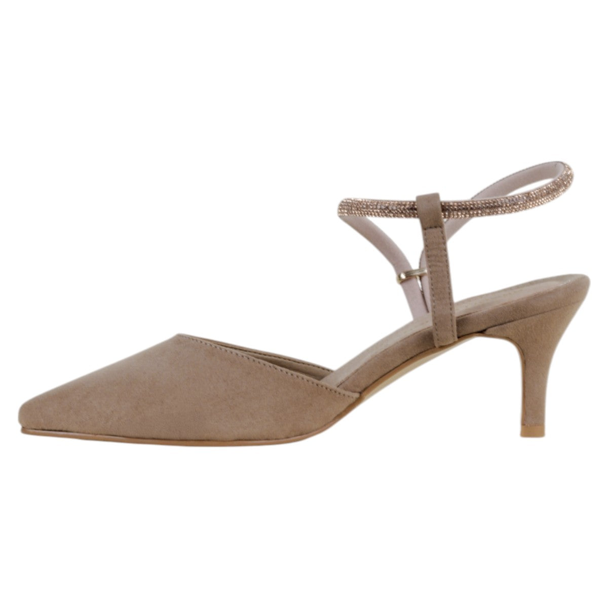 Foto 4 pulgar | Zapatillas Exterior Gamuza Color Café Para Mujer De Rbcollection