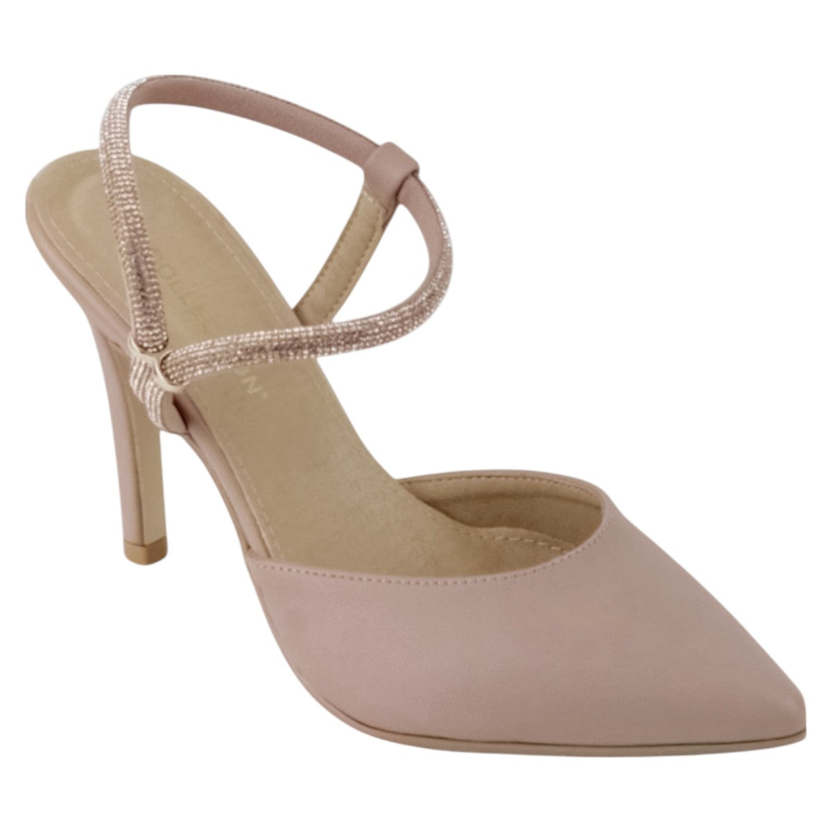 Zapatillas Exterior Piel Vegana Color Beige Para Mujer De Rbcollection